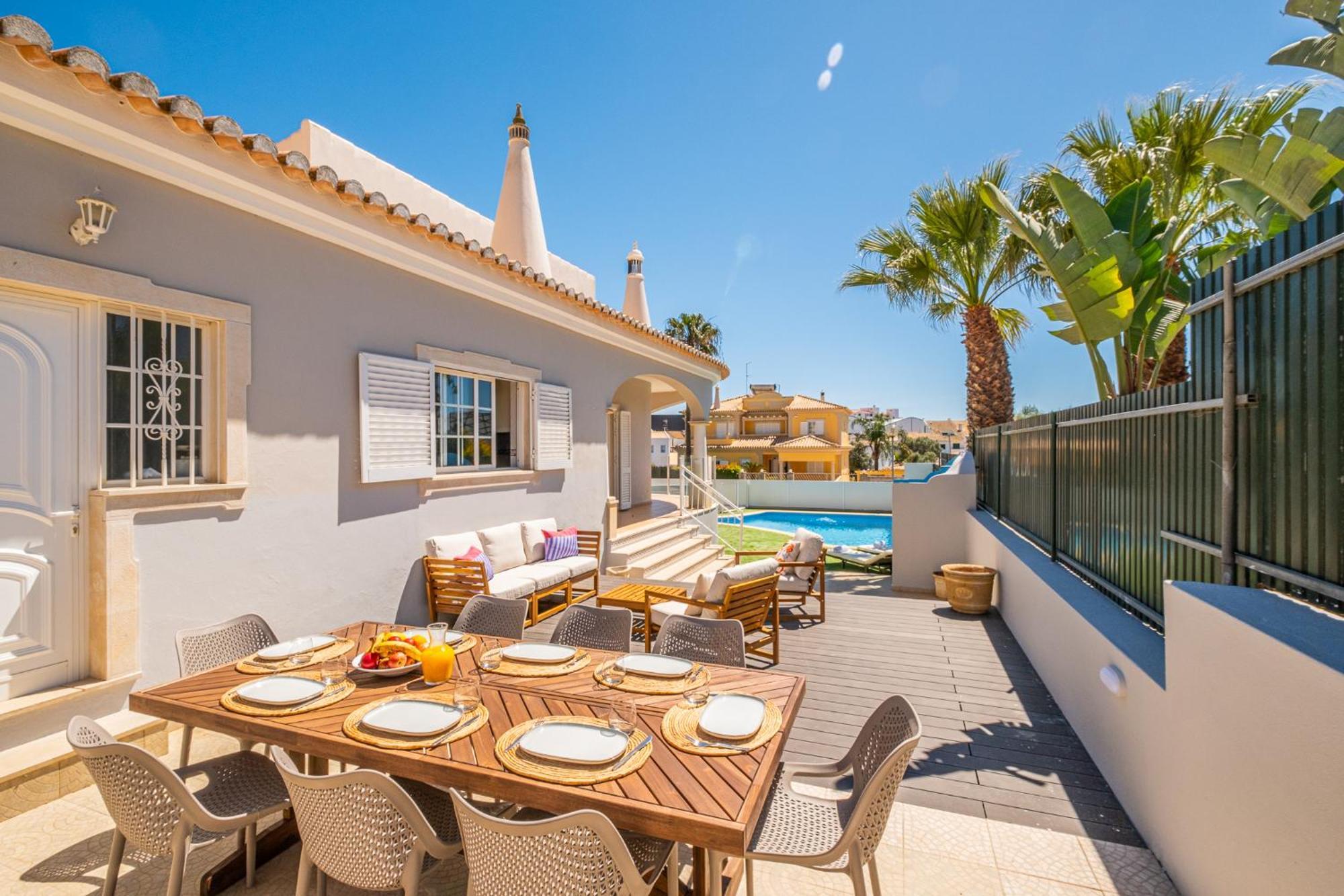 Vicente Mar Luxury Villa - Private Pool Albufeira Bagian luar foto