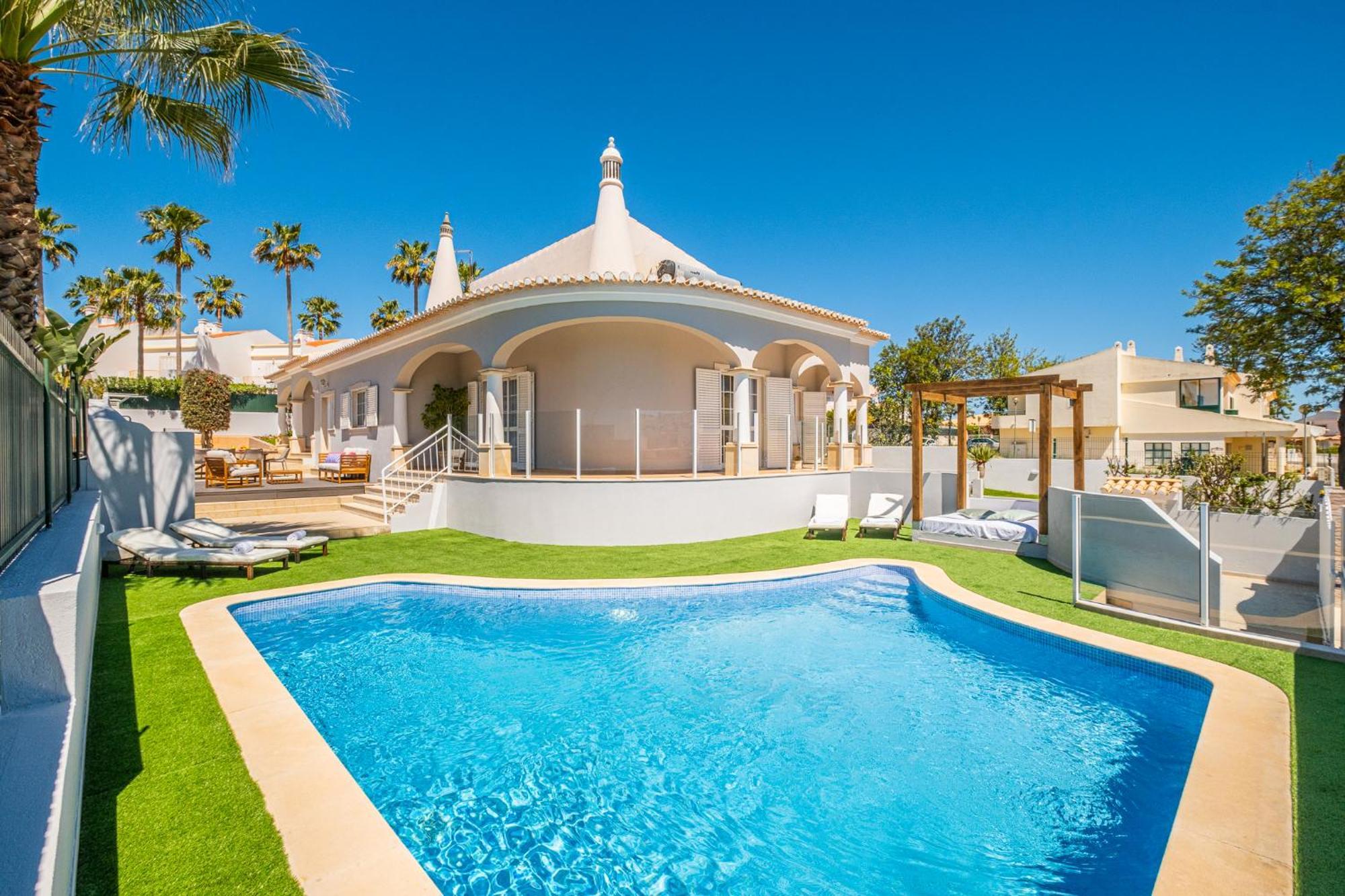 Vicente Mar Luxury Villa - Private Pool Albufeira Bagian luar foto